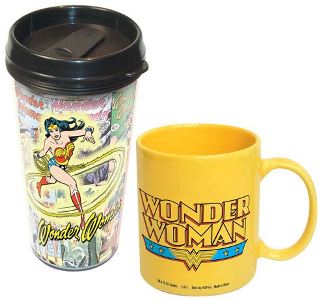 Wonder Woman Ceramic & Travel Mug